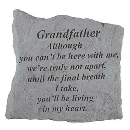 KAY BERRY Grandfather Although You Can-T Be Here - Memorial - 5.25 Inches X 5.25 Inches 16020
